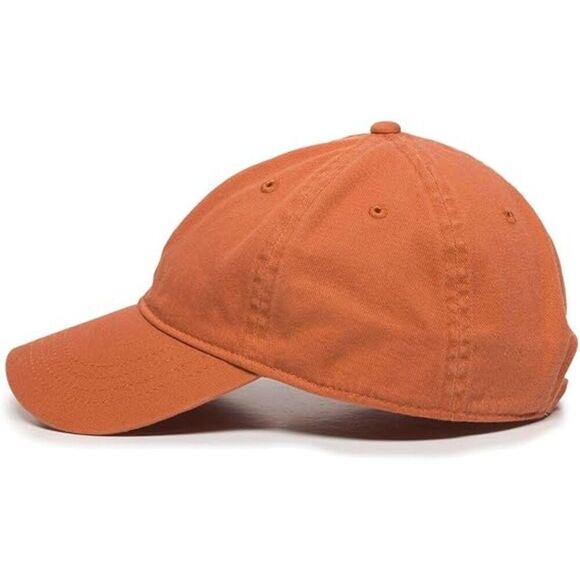 Other - 〽️Unisex Orange 100% Cotton Soft Adjustable Buckle Classic Plain Baseball Caps